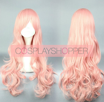 Pink 70cm Cute High Earth Defense Club Love! Akoya Gero Cosplay Wig