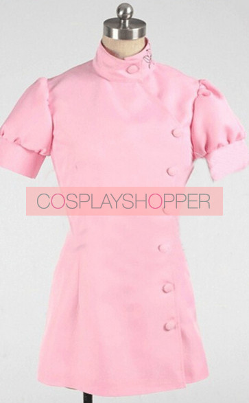 ZONE-00 Majoko Pink Cosplay Costume