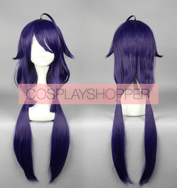 Purple 80cm Kantai Collection Taigei Cosplay Wig