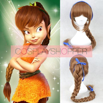 80cm Brown Tinker Bell Fawn Cosplay Wig