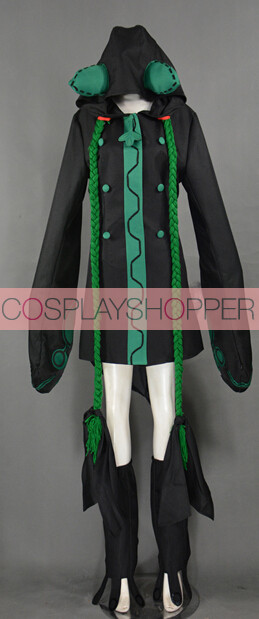 BlazBlue Taokaka Green Cosplay Costume