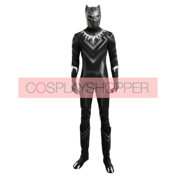 Captain America: Civil War Black Panther Cosplay Costume