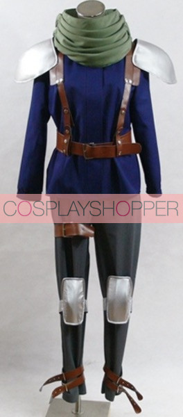 Final Fantasy VII 7 Crisis Core Cloud Strife Cosplay Costume