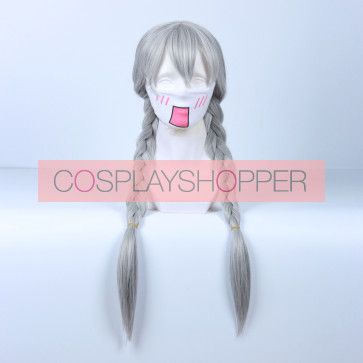 Silver 80cm Zootopia Judy Hopps Human Cosplay Wig