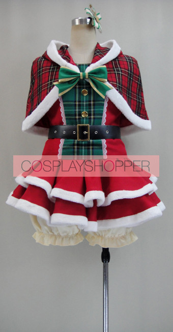 Love Live! SR Card Hanayo Koizumi Christmas Cosplay Costume