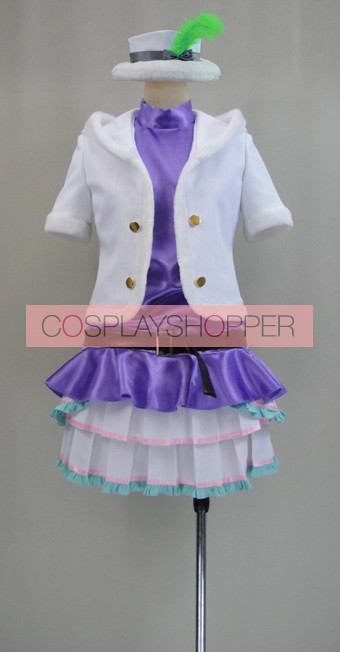 Love Live! Snow Halation Maki Nishikino Purple Cosplay Costume