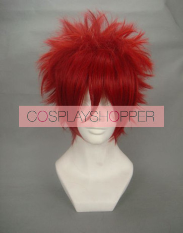 Red 30cm One Piece Kiddo Cosplay Wig