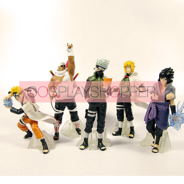 5-Piece Naruto Mini PVC Action Figure Set
