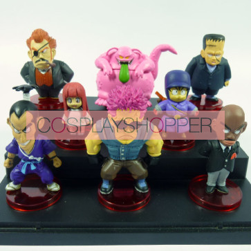 8-Piece Dragon Ball Goku Mini PVC Action Figure Set - C