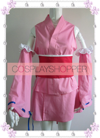 Vocaloid Hatsune Miku Kimono Cosplay Costume