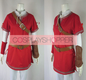 The Legend of Zelda Link Red Cosplay Costume