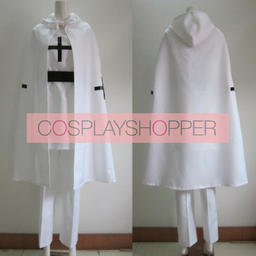 Axis Powers Hetalia Prussia Uniform White Cosplay Costume