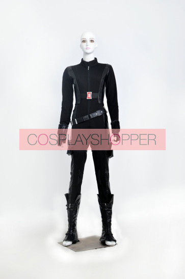 Captain America 2 The Winter Soldier Black Widow Natasha Romanoff Cosplay Costume