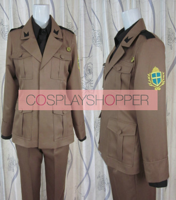 Axis Powers Hetalia Italy Uniform Cosplay Costume
