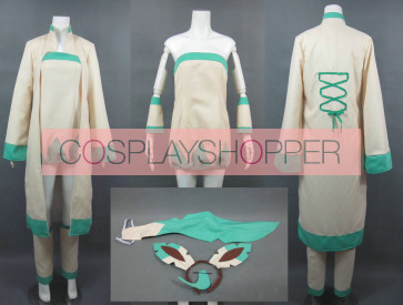 Pokemon Leafeon Human Cosplay Costume