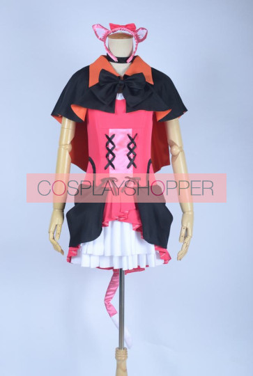 Love Live! School Idol Project Season 2 Niko Yazawa Pink & Black Cosplay Costume