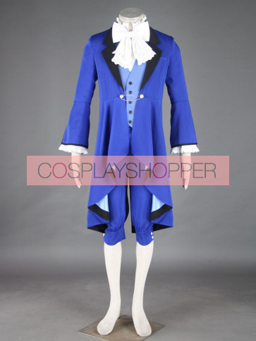Kuroshitsuji Black Butler Ciel Phantomhive Blue Cosplay Costume