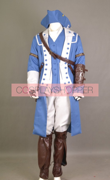 Assassin's Creed III Captain Of The Aquila Cosplay Costume