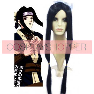 Black 70cm Naruto Haku Cosplay Wig