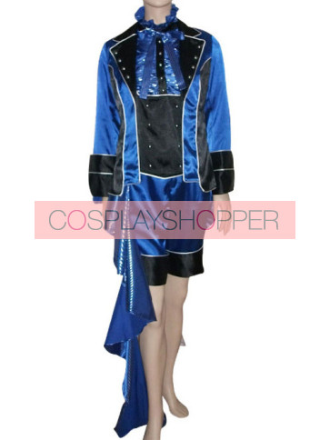 Kuroshitsuji Black Butler Ciel Phantomhive Gothic Dandy Cosplay Costume