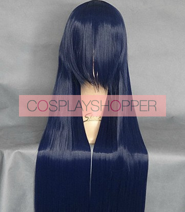 Anohana Blue 80cm Chiriko Tsuruko Tsurumi Cosplay Wig