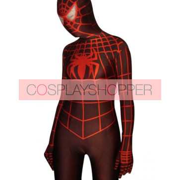 Brown Spiderman Lycra Spandex Zentai Suit