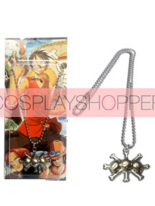 Silver One Piece Cosplay Necklace