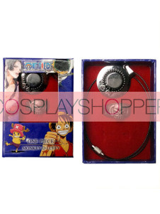 One Piece E Portgas D. Ace Alloy Anime Ring Necklace Set