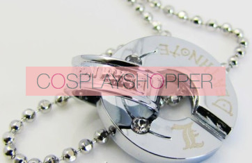 Death Note White Alloy Anime Necklace
