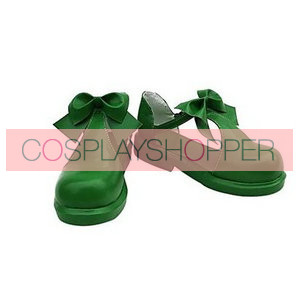 Cardcaptor Sakura Sakura Kinomoto Green Cosplay Shoes
