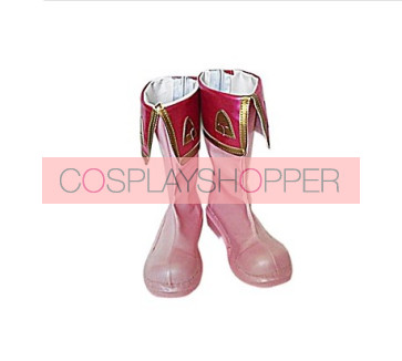 Cardcaptor Sakura Sakura Kinomoto Pink Cosplay Boots