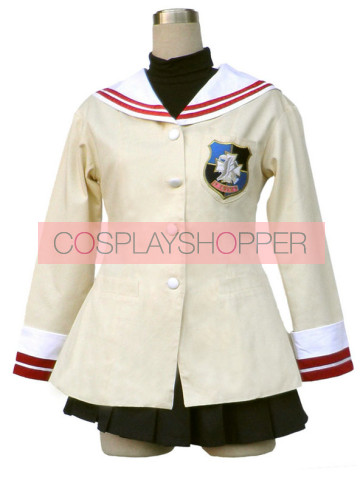 Clannad High School Senior Uniform Cosplay Costume