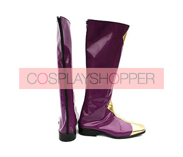Code Geass Zero Purple Cosplay Boots