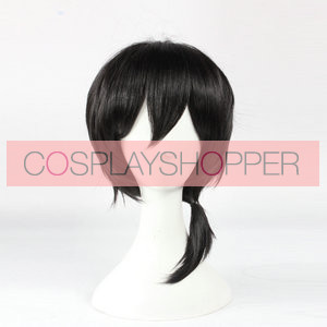 Black 45cm Kagerou Project Konoha Cosplay Wig