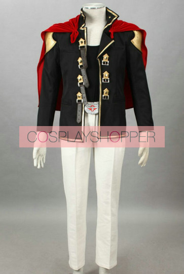 Final Fantasy Type-0 Suzaku Peristylium Class Zero Nine Cosplay Costume