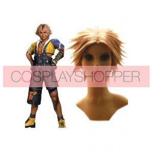 30cm Final Fantasy X Tidus Cosplay Wig