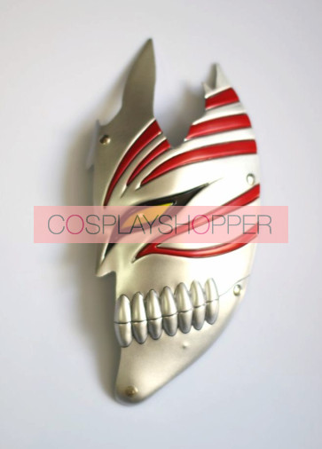 Gold Bleach Kurosaki Ichigo PVC Cosplay Half Mask