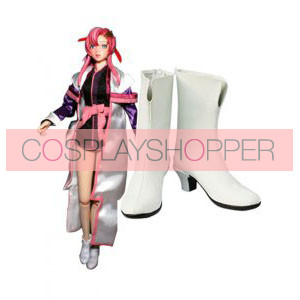 Gundam Seed Lacus Clyne Imitation Leather Cosplay Boots