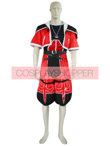 Kingdom Hearts 2 Sora Red Cosplay Costume