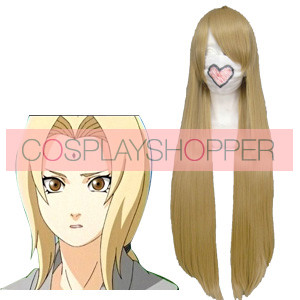 Light Blonde 80cm Naruto Tsunade Cosplay Wig