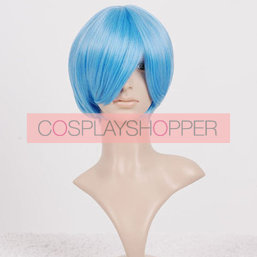 Light Blue Rei Ayanami Cosplay Wig