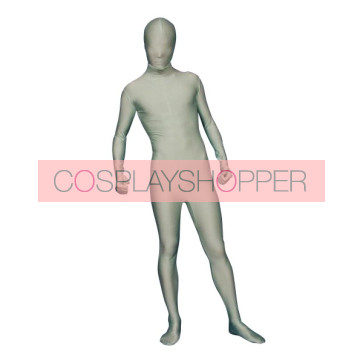 Light Cyan Full-Body Lycra Spandex Unisex Zentai Suit