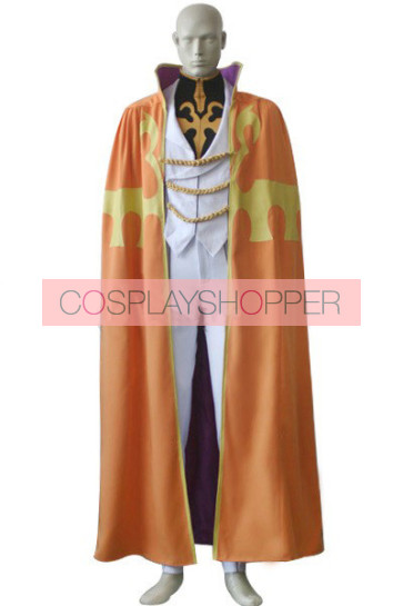 Code Geass Luciano Bradley Cosplay Costume