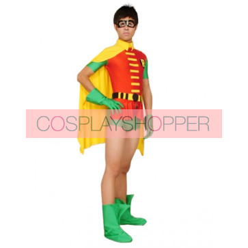 Lycra Spandex Robin Superhero Zentai Suit