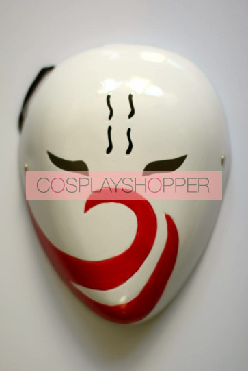 Naruto Haku PVC Cosplay Mask