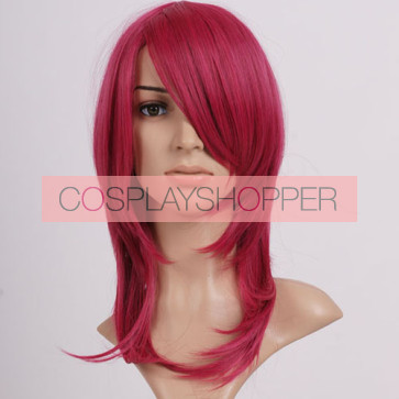 Pink Red Soul Eater Spirit Albarn Cosplay Wig