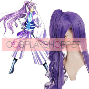 Purple 90cm Vocaloid Gakupo Nylon Cosplay Wig