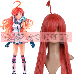 Red 100cm Vocaloid Miki Nylon Cosplay Wig