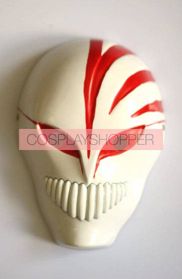 Red Bleach Kurosaki Ichigo PVC Cosplay Mask