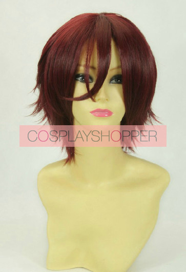 Red Brown 30cm Free! Rin Matsuoka Cosplay Wig